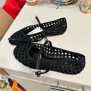 COPY - Elegant Black Woven Women's Shoes